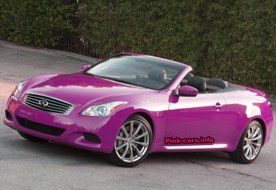 2009 Infiniti G37 Convertible with pink paintjob.jpg